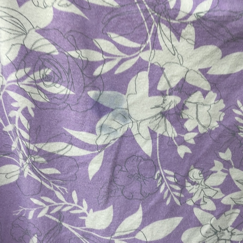 Duluth Trading Co Cotton spandex 2x floral tank top - Picture 6 of 6